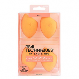 $8.98 (Was $14.99) For Real Techniques Miracle Beauty Sponge, (Set of 4) @ Amazon 