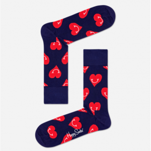 SMILEY HEART SOCK