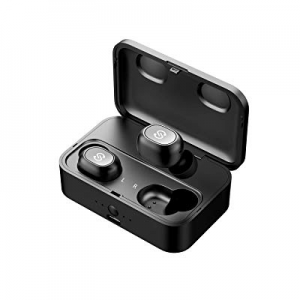 SoundPEATS True Wireless Bluetooth Earbuds in-Ear Stereo Bluetooth Headphones Wireless Earphones (Bl