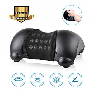 Cervical Traction for Neck Shoulder Pain Relief, Portable Neck Traction Orthotic Pillow- Adjustable 
