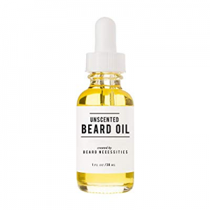 Unscented Beard Oil & Leave In Conditioner By Beard Necessities - Natural Argan & Jojoba Oils Will S