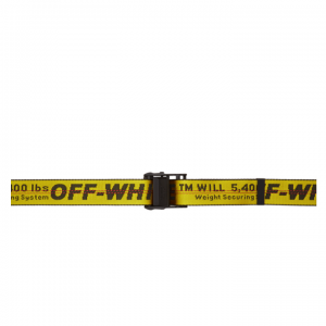 ret Mexico Prædiken Off-White Yellow Industrial Belt @SSENSE,$50 Cheaper than Official Site  Only $175 + FS - Extrabux