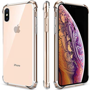 Salawat for iPhone Xs Max Case, Clear iPhone Xs Max Case Cute Gradient Slim Anti Scratch TPU Phone C