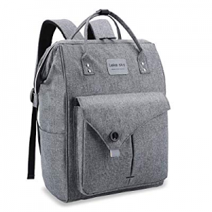 Lekesky Laptop Backpack 15.6 Inch Work Laptop Backpack Computer Backpack Business Backpack Water Rep