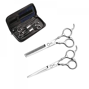 Hausbell Hair Scissors, Professional 6" Hair Cutting Shears Stainless Steel Stylist Barber Cutting S