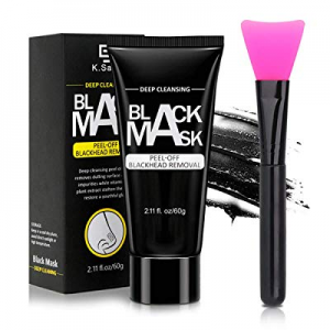 Blackhead Remover Mask Activated Charcoal Peel Off Black Mask for All Skin Types Deep Cleansing Pore