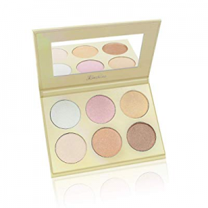 Beshine Highlighter Palette, 6-Color Highlighter Palette Brightening powder,Facial Stereoscopic Corr