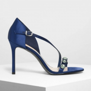 EMBELLISHED STRAPPY HEELS