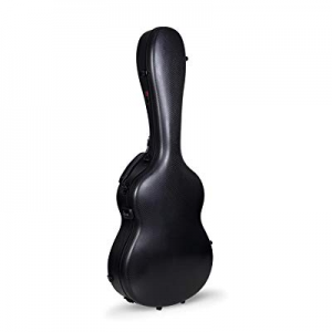 Crossrock Air Carbon 4/4 classical guitar case, 100% carbon fiber hard shell with backpack and prote