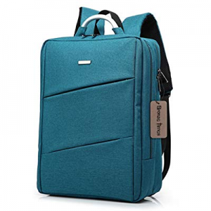 Bronze Times(TM) Laptop Backpack, Mens Slim Business Travel Computer Bag Fits Under 17" Laptop & Not