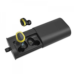Bluetooth Earbuds,Xunpuls Bluetooth 5.0 True Wireless Earbuds 110H Playtime 3D Stereo Sound Wireless
