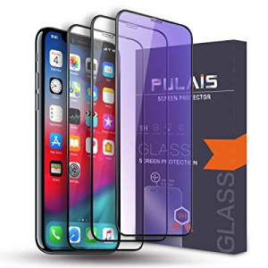 Screen Protector for iPhone Xs Max,Pulais iPhone Xs max Tempered Glass Screen Protector (6.5'' 2018)