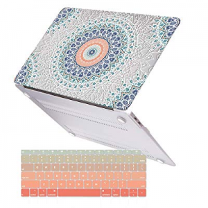 iCasso MacBook Air 13 Inch Case 2018 Release A1932 with Retina Display, Durable Rubber Coated Plasti