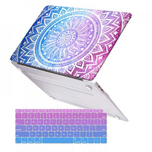 iCasso MacBook Air 13 Inch Case 2018 Release A1932 with Retina Display, Durable Rubber Coated Plasti