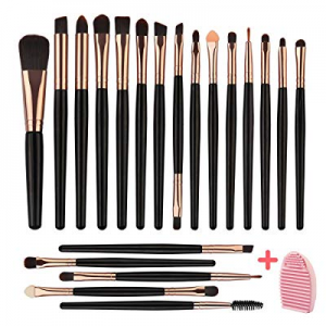 MAGEFY 20 PCs Makeup Blending Brush Tool Set,for Foundation Blending Blush Concealer Eye Shadow,Soft