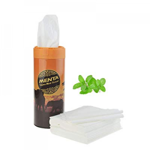 3 ply 40 Count Ultra Soft Facial Tissue with Mint Fragrance – Refreshing Napkins, Cleansing Paper To
