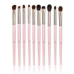 ENERGY Eyeshadow Brush Set Makeup Eye Brush Set Eyeshadow Eyeliner Blending Crease Kit Rose Gold Fer