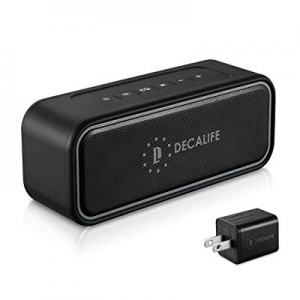 DECALIFE ST-2 Ultra IPX7 Waterproof Bluetooth Speaker Room Filling Bass 40W Loud and Good Hi-Fi Epic