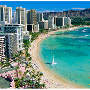 Honolulu, HI, 3 Nights Hotel + Round-trip Flights @Priceline