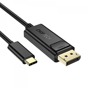 CHOETECH USB C to DisplayPort Cable 4K@60Hz, USB 3.1 Type C to DisplayPort Cable Thunderbolt 3 Compa