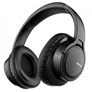 Mpow H7 Bluetooth Headphones Over Ear, 18 Hrs Comfortable Wireless Headphones w/Bag, Rechargeable Hi