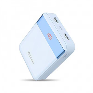 Yoobao Power Bank 10000mAh Portable Charger, (Small) Portable Phone Charger, Powerbank External Cell