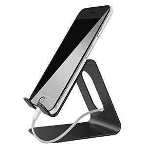 Cell Phone Stand, LOBKIN Metal PhoneTablet Cradle, Holder, Stand,for iPhone 8 X 7 6 6s Plus 5 5s 5c 