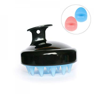 Hair Scalp Massager & 2 Pcs Facial Cleansing Brush Set, Soft Silicone Shower Shampoo Brush & Face Sc