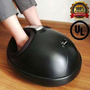 Electric F1 Foot Massager - Electric Kneading Shiatsu Machine with Heat Rolling and Air Compression
