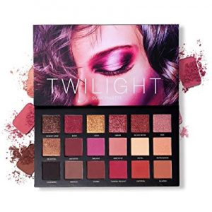UCANBE Professional 18 Pigmented Eye shadow, 10 Matte + 8 Shimmer, Velvet Texture Blendable Long Las