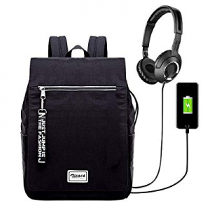 Zicac Casual Daypacks Laptop Backpack Travel Backpack for Man and Women Water-Repellent Nylon with U