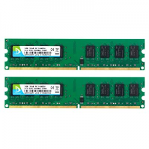 DUOMEIQI DDR2-800 Udimm, DDR2 PC2-6400 4gb (2GBx2) Ram Desktop DDR2 2gb PC2-6400u 2gb ddr2-800 udimm