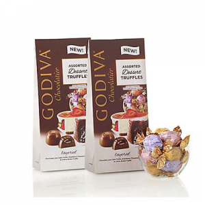 Wrapped Assorted Dessert Chocolate Truffles, Large Bags, Set of 2, 19 pc. each