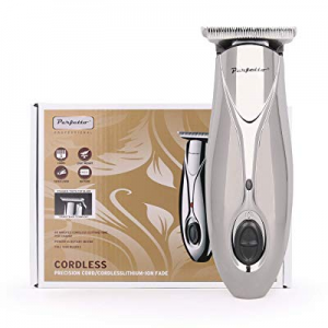 Perfetto Rechargeable Mine Cordless Hair Clipper for Travel (Silver)
