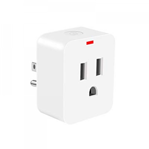 Smart WiFi plug, Poweriver Smart Plug Work with Google Home, Alexa, IFTTT, Smart Electrical Outlet N
