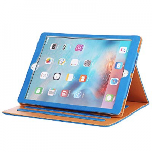 I4UCase Apple iPad 9.7 Inch 2017/2018 (5th/6th Generation) Case - Soft Leather Stand Folio Case Cove