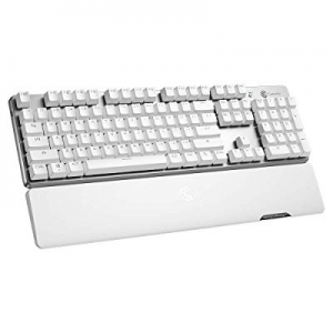 2.4GHz Bluetooth 4.1 Wireless Gaming Keyboard GameSir GK300, TTC Mechanical Red Switches Game Keyboa