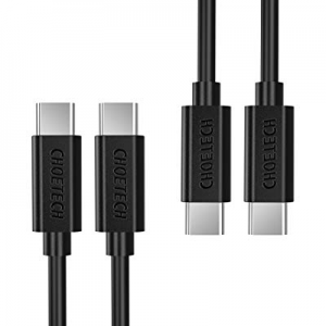 CHOETECH USB C Cable, 2Pack [3.3ft & 6.6ft] USB Type C Fast Charging Cable Compatible with iPad Pro,