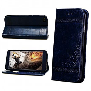 VIGOROSO Luxury Embossed Floral PU Leather Magnetic Wallet Phone Case Phone Cover 5 6 6S 7 Plus