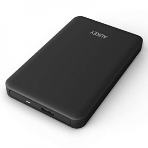 AUKEY 2.5" Hard Drive Enclosure USB 3.0 Support UASP Hard Drive Disk Case Protective for 7 & 9.5 mm