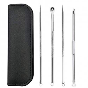 4pcs Blackhead Remover Tool Kit Pimple Comedone Extractor