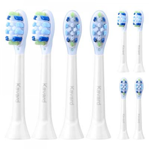 Kavard Replacement Toothbrush Heads for Philips Sonicare Premium Gum Care, fits DiamondClean, FlexCa
