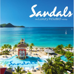 Sandals & Beaches Resorts - 全球最佳全包豪华度假大促，赠$1000酒店消费