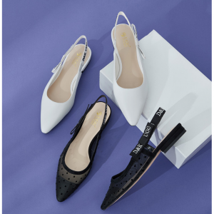 DK Sheepskin UGG 2019春季新款小凉拖/休闲鞋女/平跟平底鞋 DK630 多色多尺码可选  35 Black