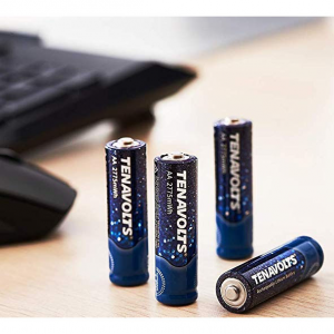 南孚 TENAVOLTS 4枚装 AA 可充电锂电池配充电器 @ Amazon