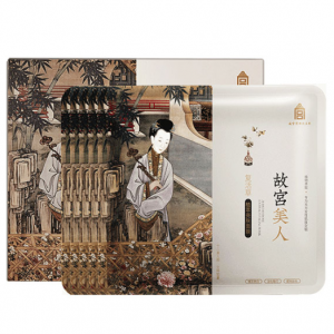 故宫 故宫美人 复活草植萃亮肤面膜 25g*5片