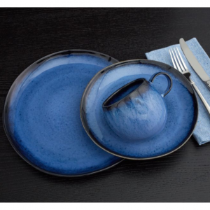 Mikasa® - Shea Blue蓝色餐具16件套