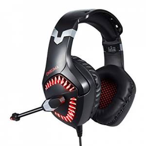 Ounitech Gaming Headset, PS4 Headset with Clean&Balanced 3D Surrounded Sound,Xbox one Headset with N