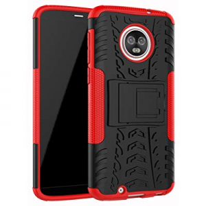 Moto G6 Case,Yiakeng Dual Layer Wallet Accessories Bumper Hard Protective Flip Waterproof Phone Case