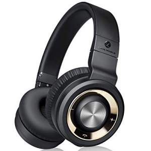 Bluetooth Headphones Over Ear Linpa M1 on Ear Wireless Headphone Hi-Fi Headset with Mic, Foldable, 3